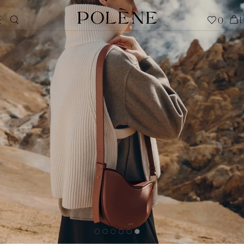 Polène Tonca Edition Textured Congnac - Picture 8 of 9